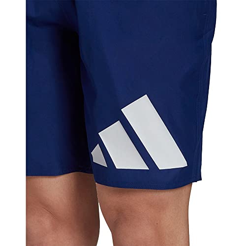 adidas 30Y BOS CLX CL Swimsuit, Victory Blue/Orbit Violet, S Mens