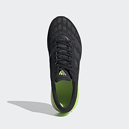 adidas Adizero Boston 9 Shoe - Men's Running Core Black/Signal Green/White