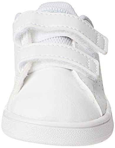 adidas Advantage I, Sneaker, Footwear White/Green/Grey, 25 EU