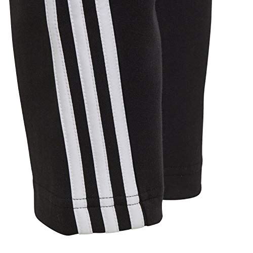 adidas B 3S Tapered P Sport Trousers, Niños, Black/White, 5-6Y