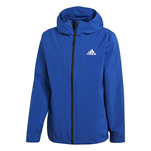 adidas BSC 3S RAIN.RDY Chaqueta, Hombre, Azurea, XS