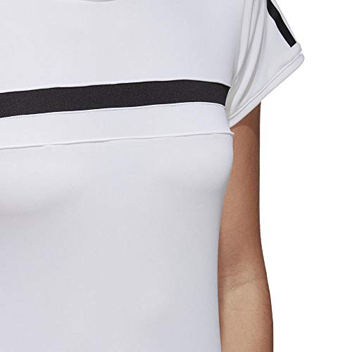 adidas Club tee Camiseta de Tenis, Mujer, Blanco (Blanco), L