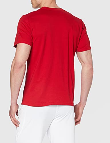 adidas CORE18 tee T-Shirt, Hombre, Power Red/White, 2XL