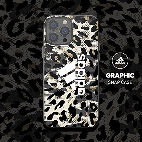 adidas Funda Teléfono Diseñada para iPhone 13 Pro MAX, Fundas Probadas contra Caídas, Bordes Elevados a Prueba De Golpes, Funda Protectora, Leopardo Beige