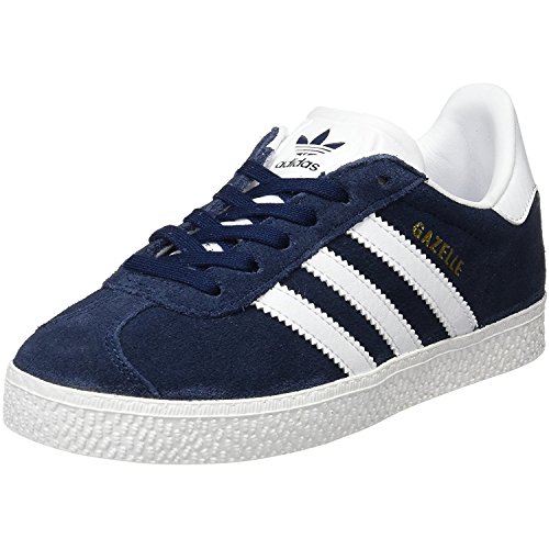 adidas Gazelle C, Zapatillas Unisex Niños, Azul (Collegiate Navy/Footwear White/Footwear White 0), 31.5 EU