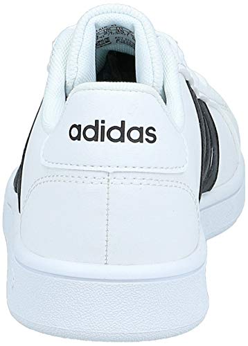 adidas Grand Court, Sneaker, Blanco Negro Blanco, 38 EU