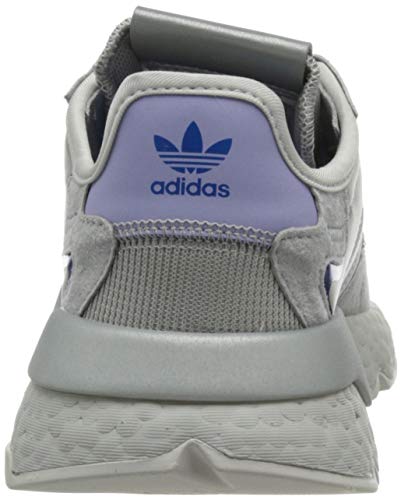 adidas Nite Jogger W, Zapatillas Deportivas Mujer, Grey Two Silver Met Dust Purple, 38 EU