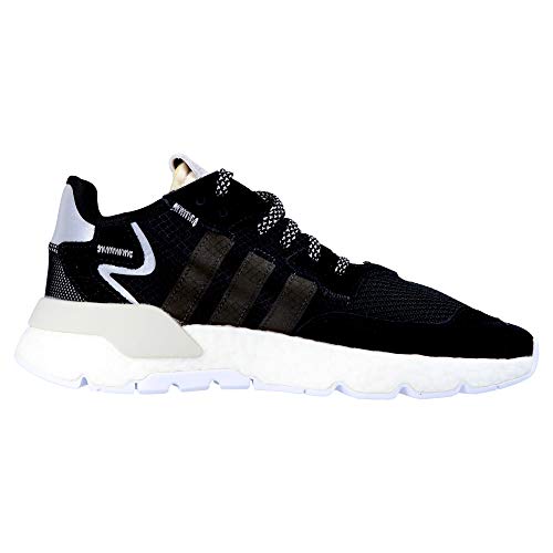 Adidas Nite Jogger W, Zapatos de Escalada Mujer, Multicolor (Negbás/Carbon/Blapur 000), 37 1/3 EU