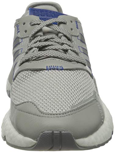 adidas Nite Jogger, Zapatillas para Correr Hombre, Grey Two Grey Three Collegiate Royal, 38 2/3 EU