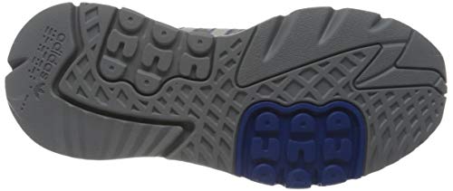 adidas Nite Jogger, Zapatillas para Correr Hombre, Grey Two Grey Three Collegiate Royal, 38 2/3 EU