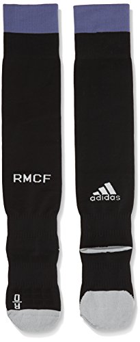 adidas Real Madrid CF 2015/16 3 So Calcetines, Hombre, Negro/Morado, 2