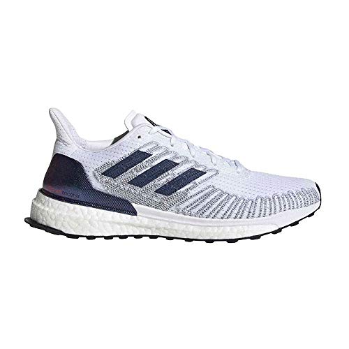 adidas Solar Boost ST 19 W, Zapatillas de Running Mujer, FTWR White/Light Flash Red/Glory Blue, 39 1/3 EU