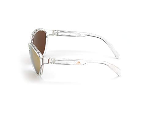 adidas SP0012 Gafas, Crystal/Brown Mirror, 61 para Mujer