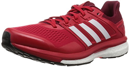 adidas Supernova Glide 8 M, Zapatillas de Running Hombre, Rojo (Rojray/Ftwbla/Buruni), 40