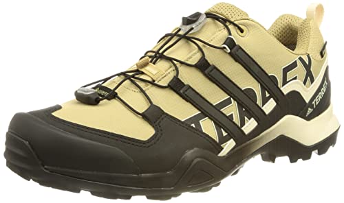 adidas Terrex Swift R2 GTX, Zapatillas de Senderismo Hombre, TONBEI/TONBEI/NEGBÁS, 47 1/3 EU