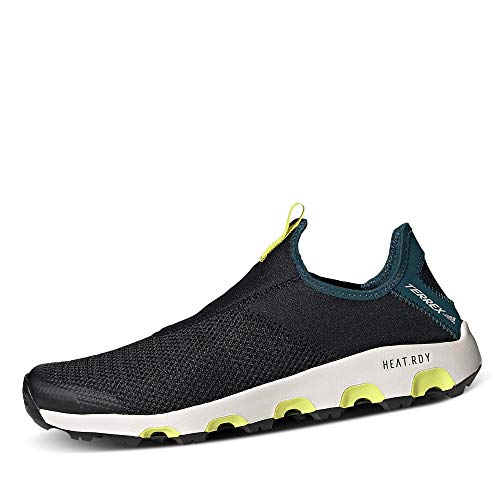 adidas Terrex Voyager Slip ON H.RDY, Zapatillas de Senderismo Hombre, NEGBÁS/AZCESI/AMAACI, 44 EU