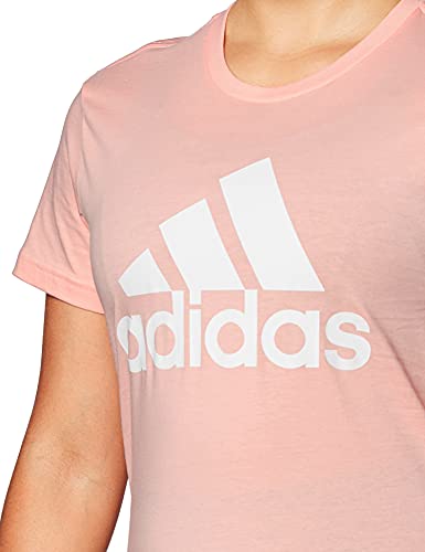 adidas W BOS CO tee Camiseta, Mujer, corneb, 2XS