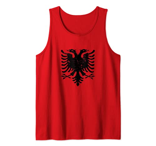 Águila albanesa - Albania. Camiseta sin Mangas