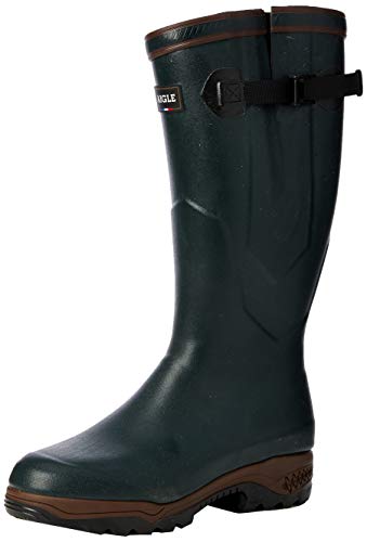 Aigle Parcours 2 ISO, Botas de Agua Unisex, Verde-Grün (Bronze), 42 EU