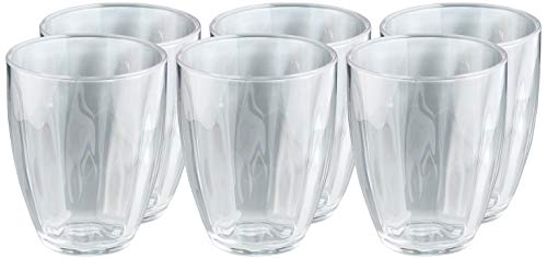 AKIPLAST ONDA - Caja 6 Vasos Policarbonato Resina 48,5Cl