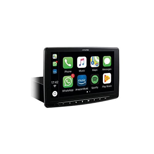 Alpine iLX-F903D - Receptor Multimedia con Pantalla capacitiva de 9 Pulgadas, Color Negro