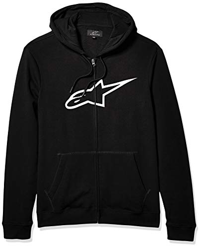 Alpinestars, Ageless II Fleece , Sudadera, Blanco Negro, L, Hombre