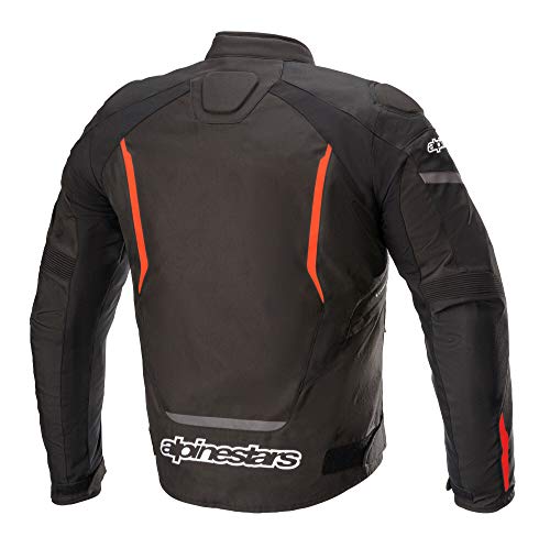 Alpinestars Chaqueta moto T-jaws V3 Waterproof Jacket Black Red Fluo, BLACK/RED/FLUO, XXL (32010201030)