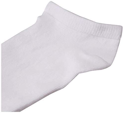 Amazon Essentials 6-Pack Casual Low-Cut Novelty-Socks, Blanco, 6 to 9