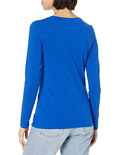 Amazon Essentials Long-Sleeve T-Shirt Novelty-t-Shirts, Azul brillante, Medium