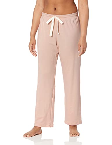 Amazon Essentials – Pantalones ligeros de tejido de rizo para mujer, Rosado claro, US XS (EU XS - S)