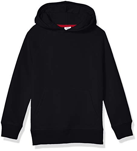 Amazon Essentials Pullover Hoodie Sweatshirt Fashion, Negro, Medium