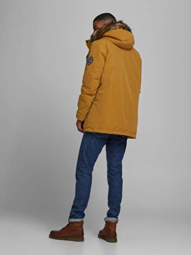 Anorak JACK&JONES Hombre S Mostaza 12174383 JJSKY Parka Jacket