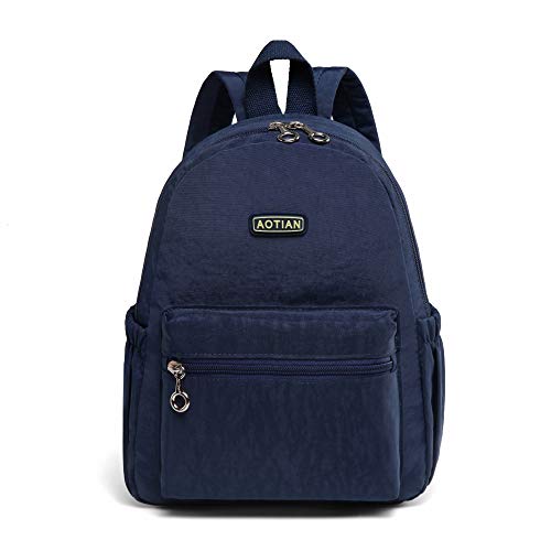 AOTIAN Mujer Mini Mochila Ligero Pequeña Bolsa de Viaje Bolsos Compacta para Casual 7 litros