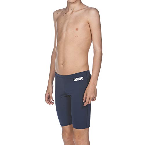 ARENA B Solid Jammer Jr Bañador Jammer Niño Solid, Niños, Navy/White, 12-13