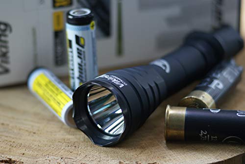 Armytek Viking Pro V3 Linterna, Unisex Adulto, Negro, Normal