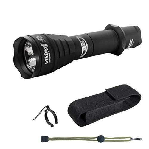 Armytek Viking Pro V3 Linterna, Unisex Adulto, Negro, Normal