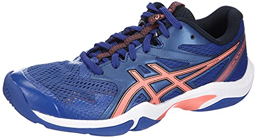 ASICS Gel-Blade 8, Running Mujer, Lapis Lazuli Blue Blazing Coral, 39.5 EU