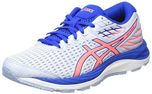 ASICS Gel-Cumulus 21 GS, Zapatillas Deportivas, Soft Sky/Sun Coral, 35.5 EU