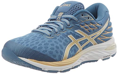 Asics Gel-Cumulus 21, Running Shoe Mujer, Hilo Gris/champán, 37 EU