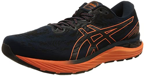 Asics Gel-Cumulus 23, Running Shoe Hombre, French Blue/Shocking Orange, 40.5 EU