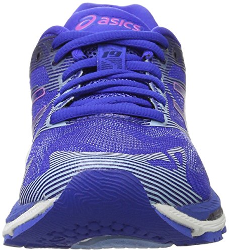 Asics Gel-Nimbus 19, Zapatillas de Running Mujer, Azul (Blue Purple/Violet/Airy Blue), 37.5 EU