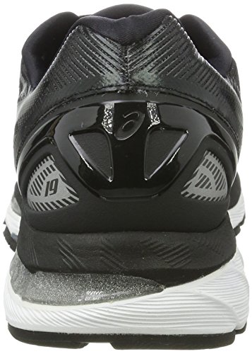 Asics Gel-Nimbus 19, Zapatillas de running Para Mujer, Negro (Black/Onyx/Silver), 37 EU