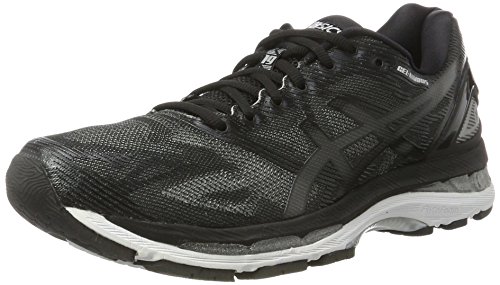 Asics Gel-Nimbus 19, Zapatillas de running Para Mujer, Negro (Black/Onyx/Silver), 37 EU