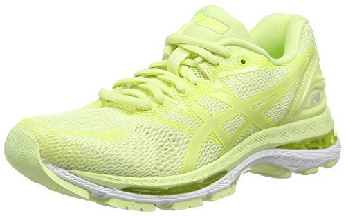 Asics Gel-Nimbus 20, Zapatillas de Running Mujer, Amarillo (Green Limelight/Green Limelight/Safety Yellow 8585), 42 EU