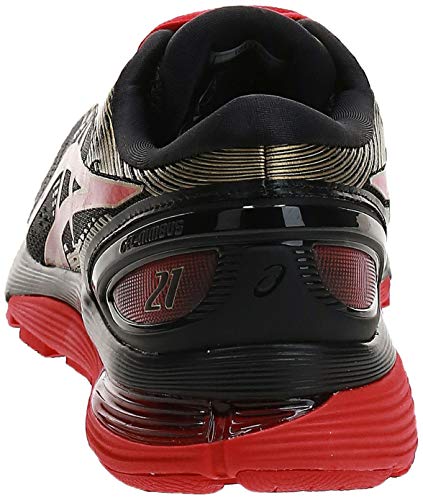 Asics Gel-Nimbus 21 1011a257-001, Zapatillas de Entrenamiento Hombre, Negro (Black 1011a257/001), 41.5 EU