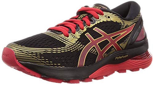 Asics Gel-Nimbus 21 1012a235-001, Zapatillas de Entrenamiento Mujer, Negro (Black 1012a235/001), 37.5 EU