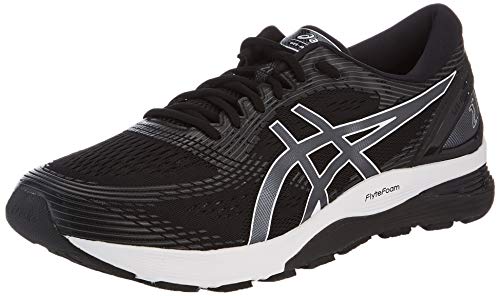 Asics Gel-Nimbus 21, Zapatillas de Entrenamiento Hombre, Negro Black Dark Grey 001, 41.5 EU