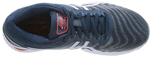 Asics Gel-Nimbus 22, Zapatos para Correr Hombre, Light Steel Magnetic Blue, 42 EU