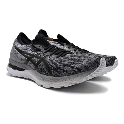 ASICS Gel-Nimbus 23 Knit, Zapatillas de Running Hombre, Sheet Rock Black, 43.5 EU