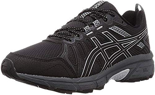 Asics Gel-Venture 7, Running Shoe Unisex Adulto, Black Piedmont Grey, 40 EU